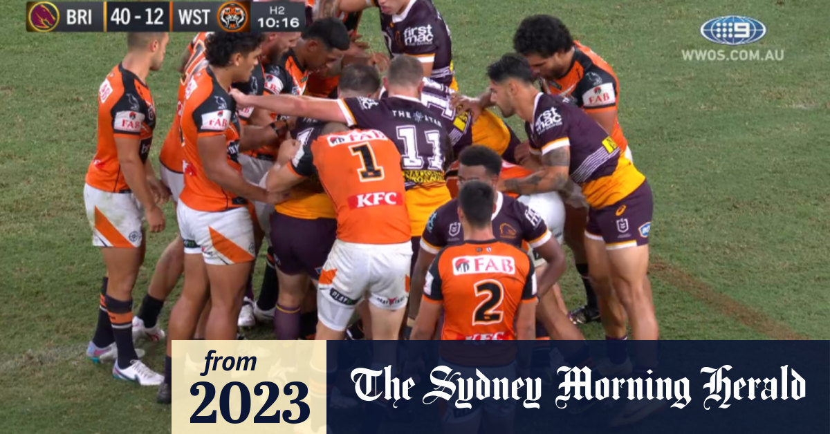 Video NRL Highlights Broncos v Tigers Round 5